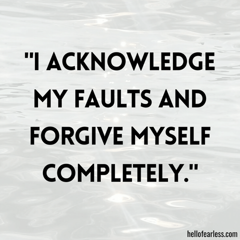 Forgiveness Affirmations