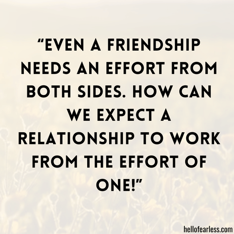 One-Sided Relationship Quotes