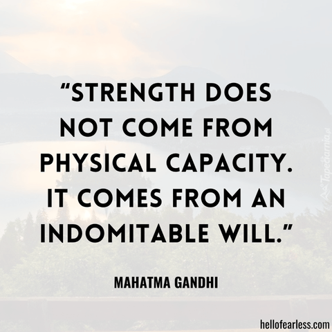 Inner Strength Quotes For Being Strong