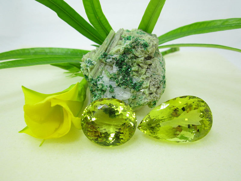 yellow gemstones