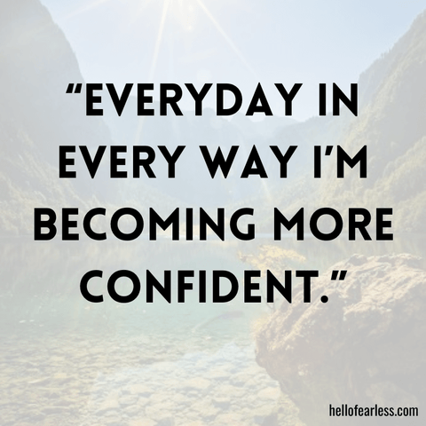 Inspiring Affirmations For Self-Confidence