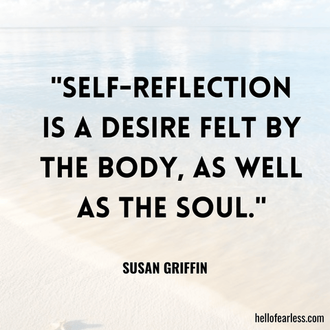 Self Reflection Quotes For Quiet Moments