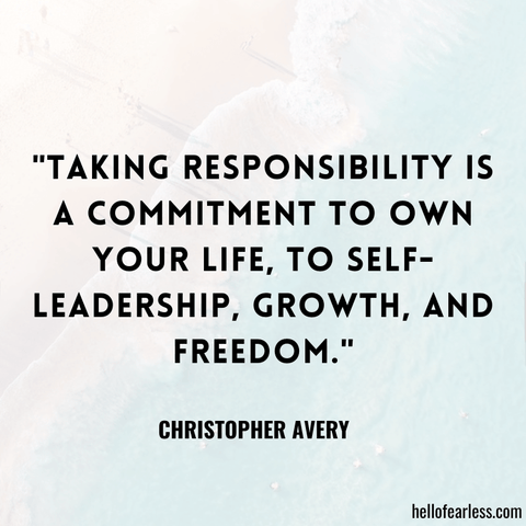 Inspirational Responsibility Quotes For Success