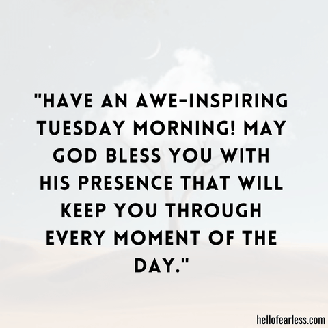 Tuesday Morning Blessings