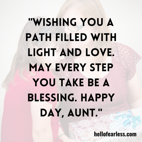 Blessing Quotes For Aunt