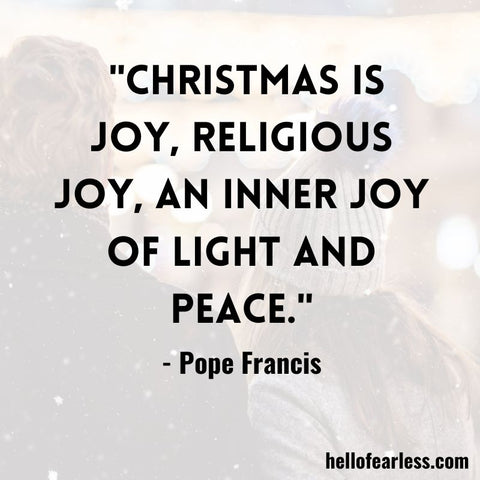 Short Christmas Joy Quotes