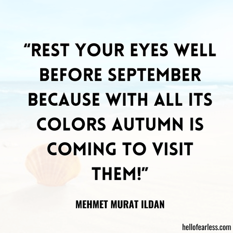 Inspirational September Quotes