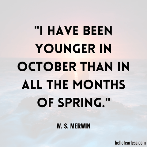 Welcome October Month Quotes