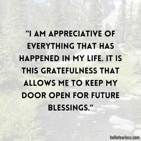 Inspiring Affirmations To Cultivate Gratitude Daily