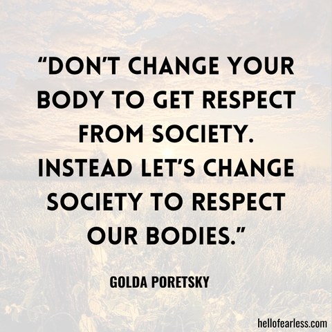 Beautiful Body Positive Quotes