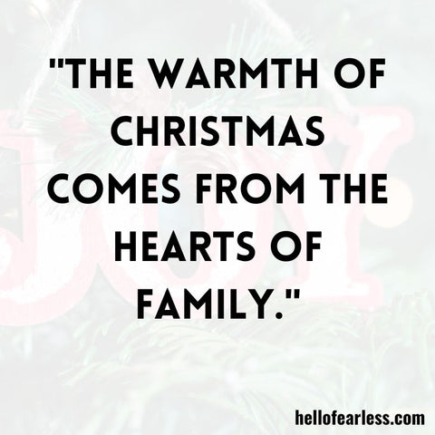 Christmas Joy Quotes About Family