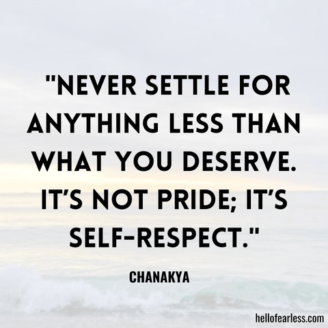 Powerful Quotes About Not Settling For Less