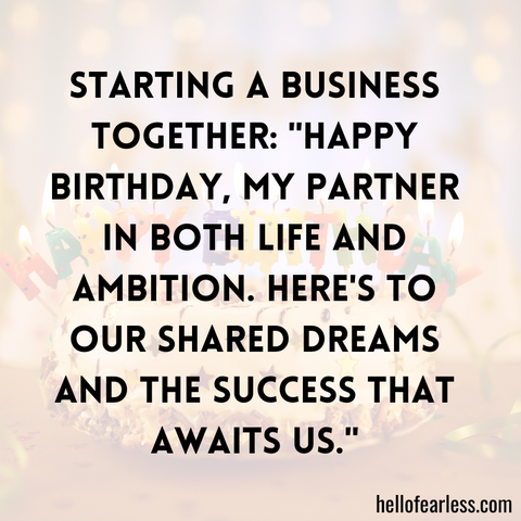 Birthday Wishes For Different Stages Of The Relationship