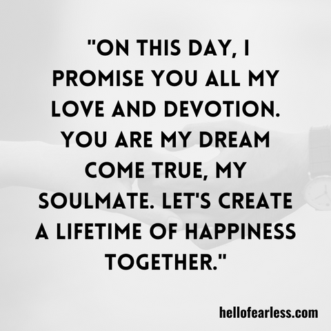 Deep Love Messages For Him On Your Wedding Day
