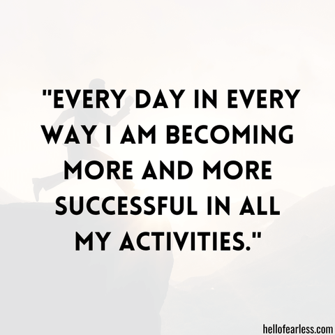 Motivating Affirmations For Success