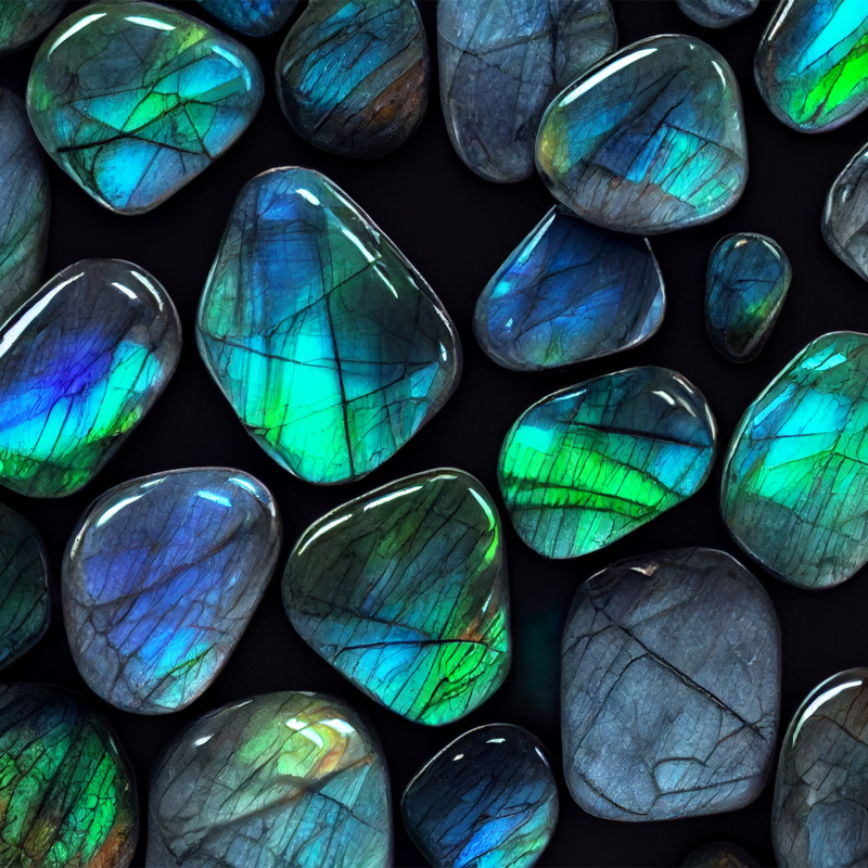 Teal Gemstones