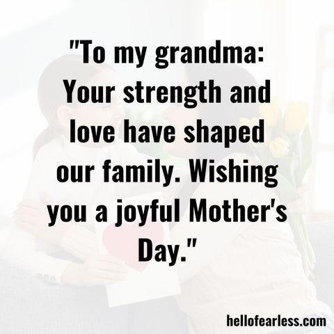 Happy Mother’s Day Quotes For Grandma
