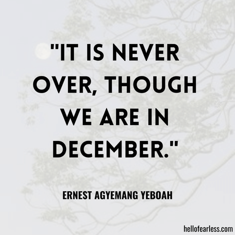 Hello December Quotes