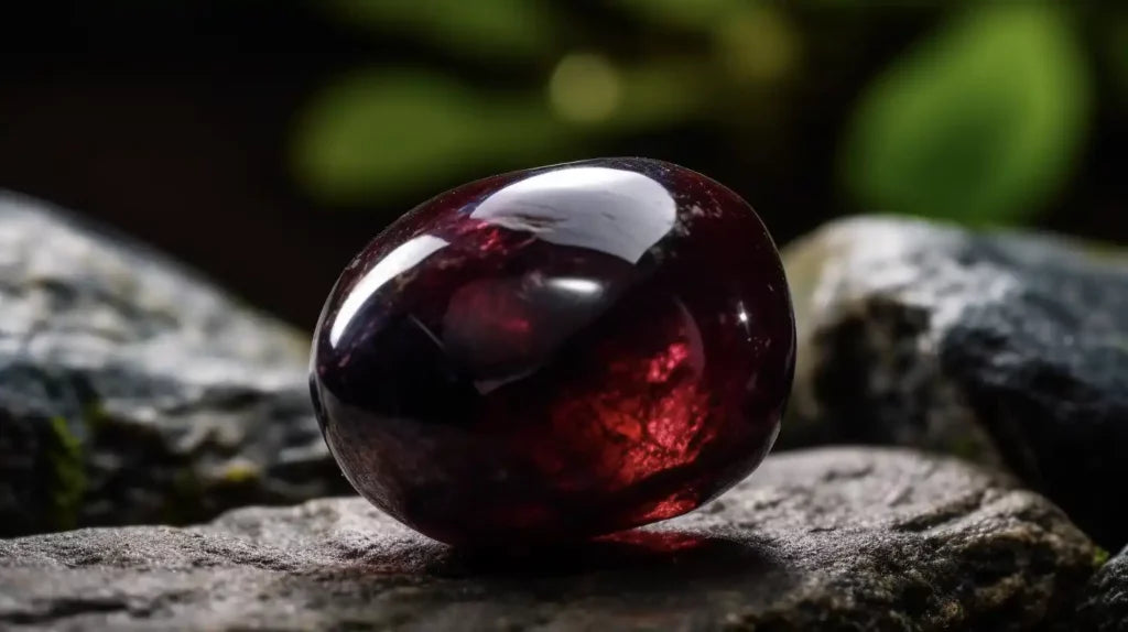 Garnet gemstone