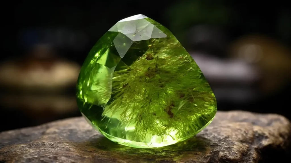 Peridot crystal