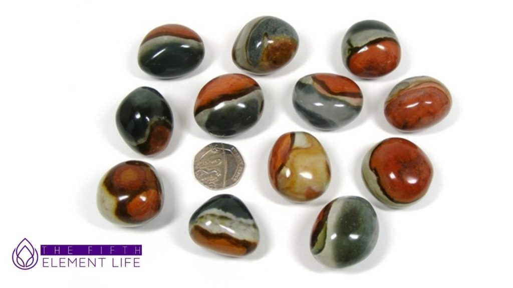 Polychrome Jasper Stones