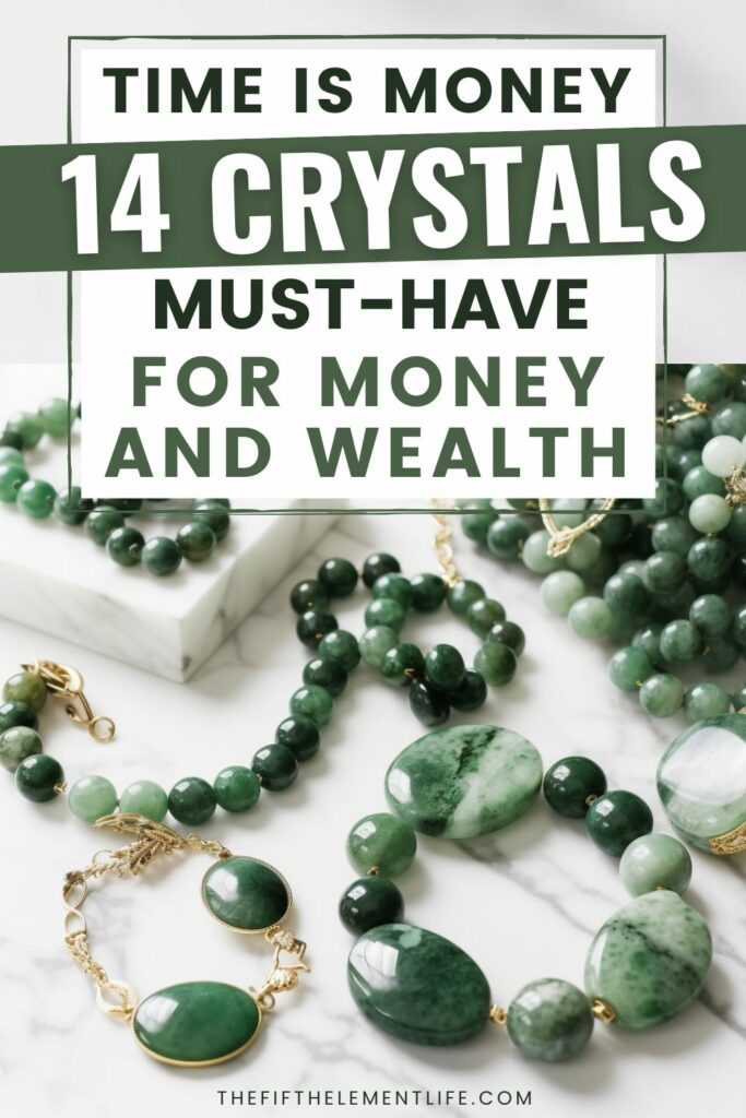 Time Is Money - 14 Marvelous Must-Have Crystals For Money And Wealth