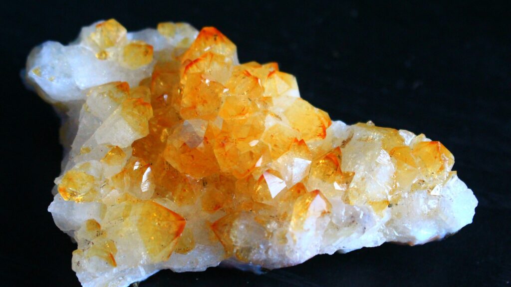 orange gemstones