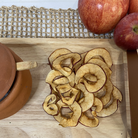 apple chip dog treat