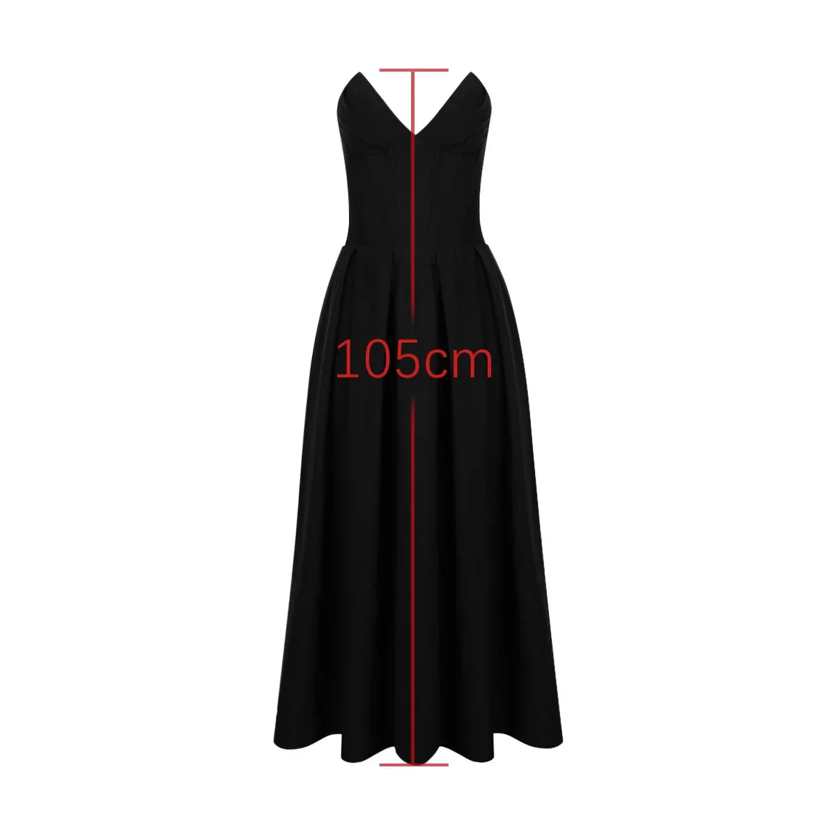Elegant Strapless Bodycon Corset Dress for Formal Events - Image 6