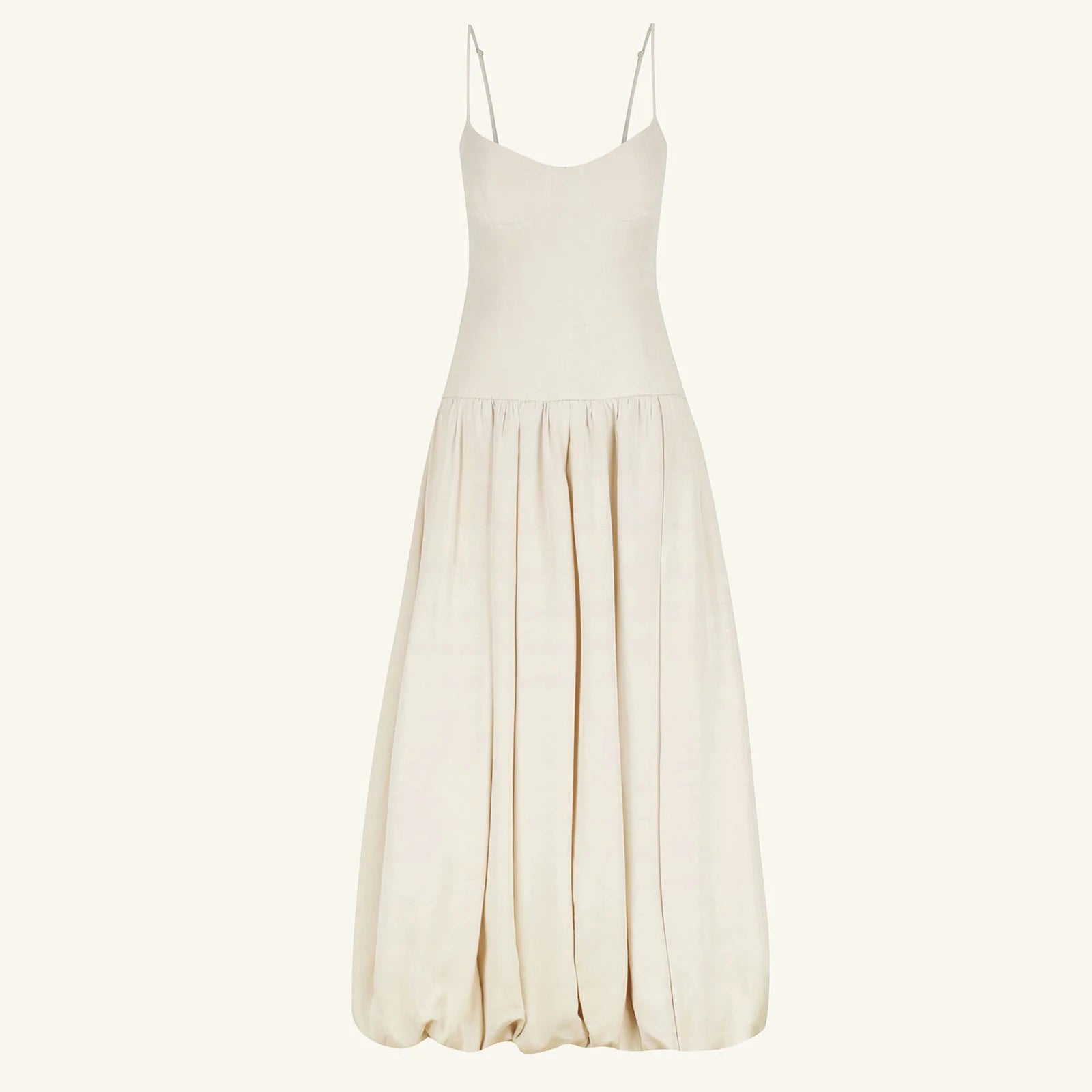 Trendy Vintage Sleeveless V-Neck Maxi Dress for Women - Image 6