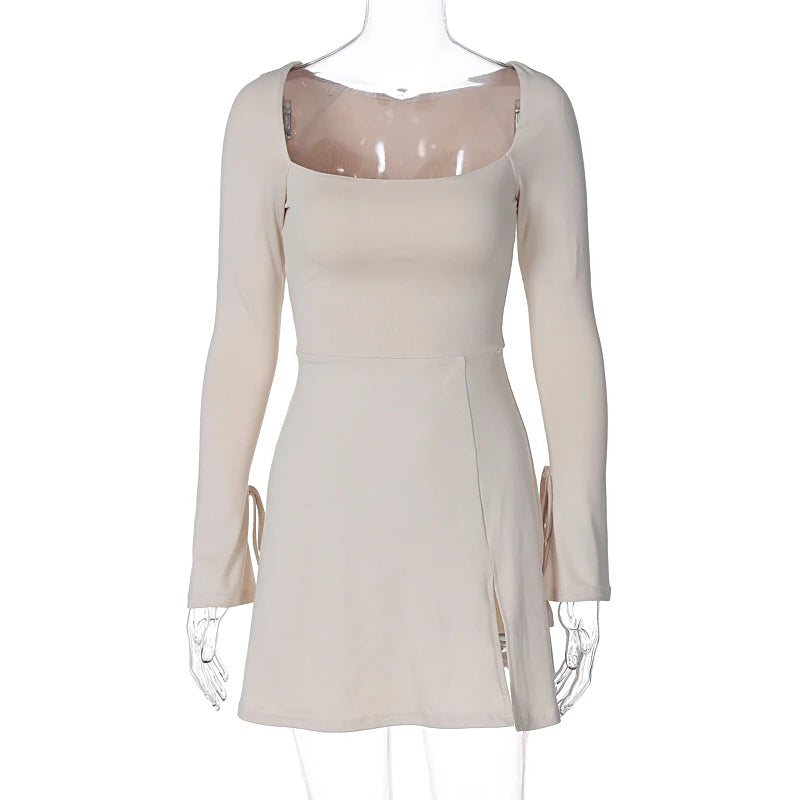 Elegant Mini Slit Dress for Parties and Events - Image 7