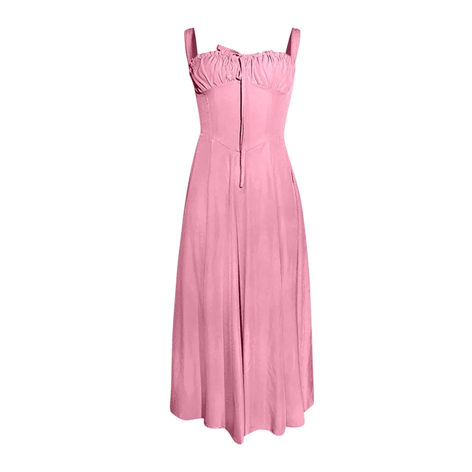 Summer Casual Plus Size Sleeveless Long Dress for Women - Image 3