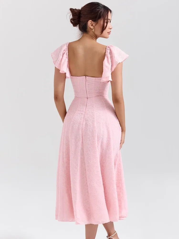 Elegant Sleeveless Bodycon Zipper Dress for Evening Parties - Image 5