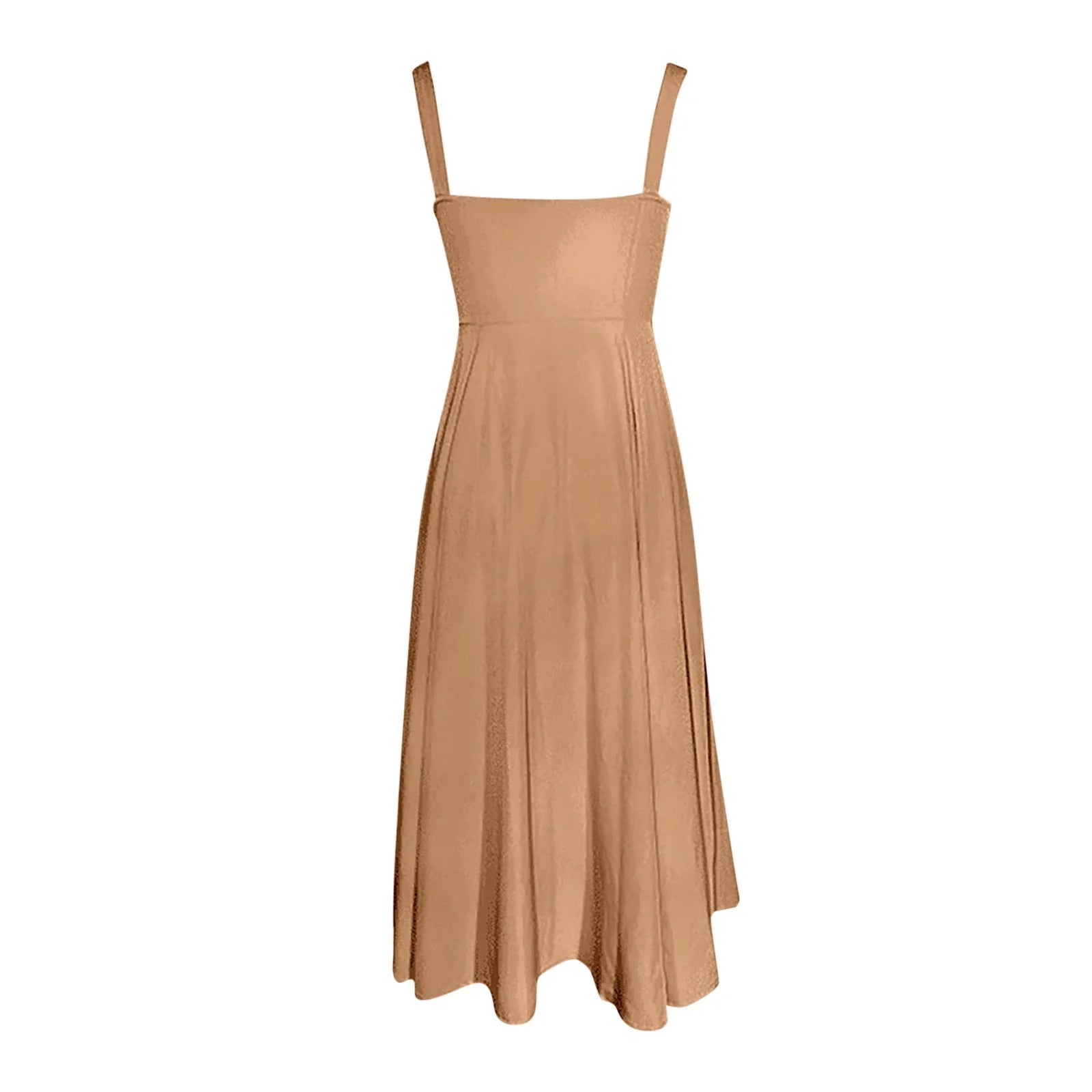 Summer Casual Plus Size Sleeveless Long Dress for Women - Image 4