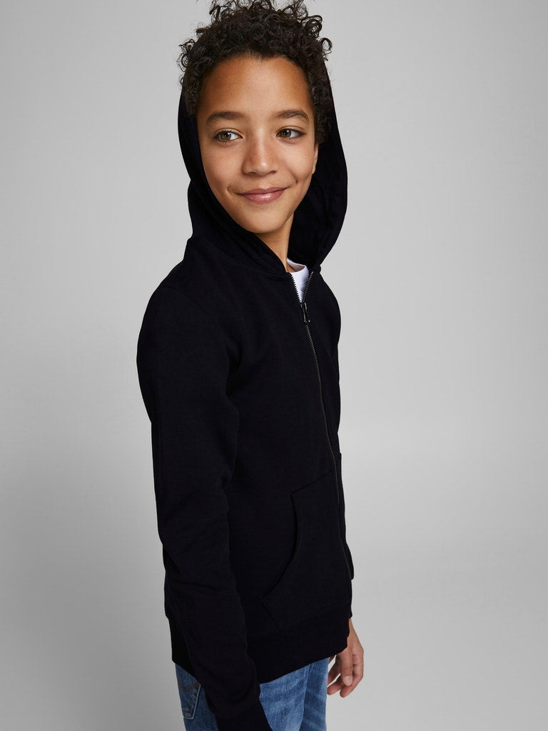 Billede af Jack & Jones junior - JJEBASIC ZIP SWEAT HOOD