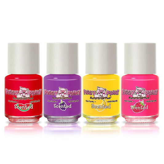 Piggy Paint Nail Polish Set - Rainbow 4 Polish Box Set – Beyond Polish