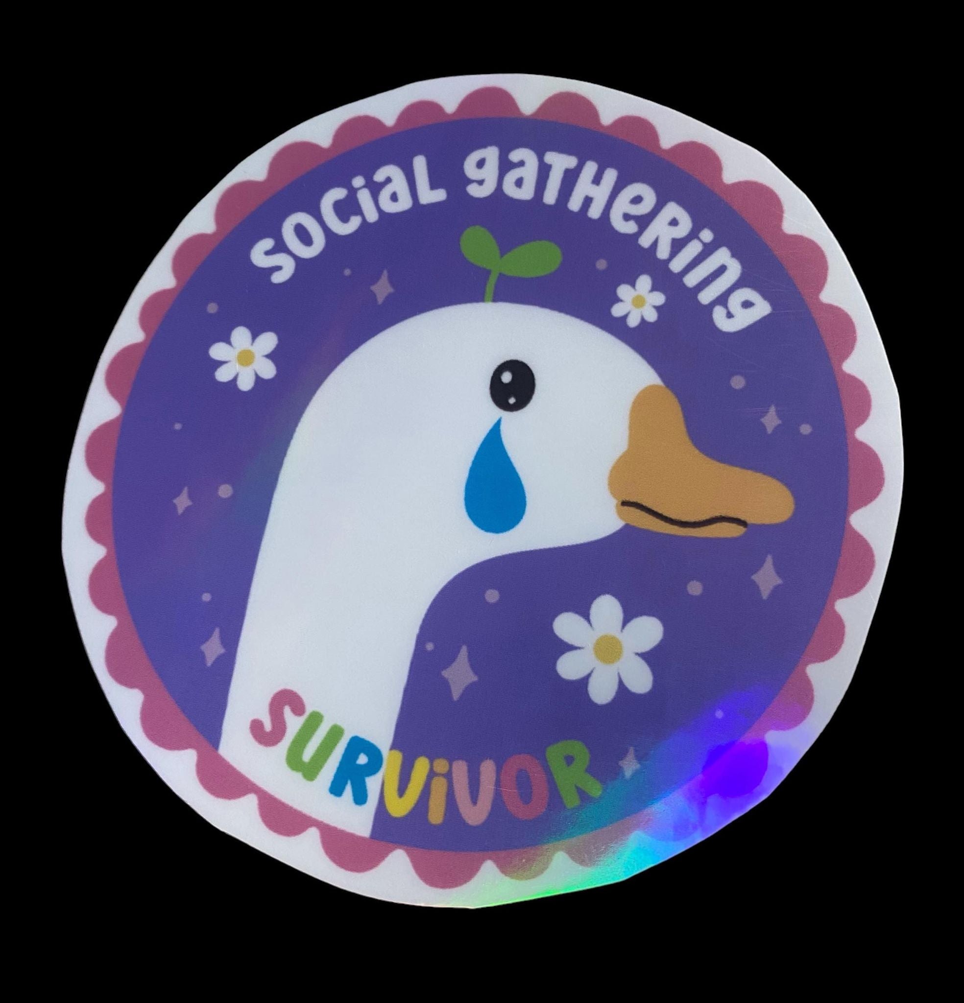 Sticker - Social Gathering Survivor