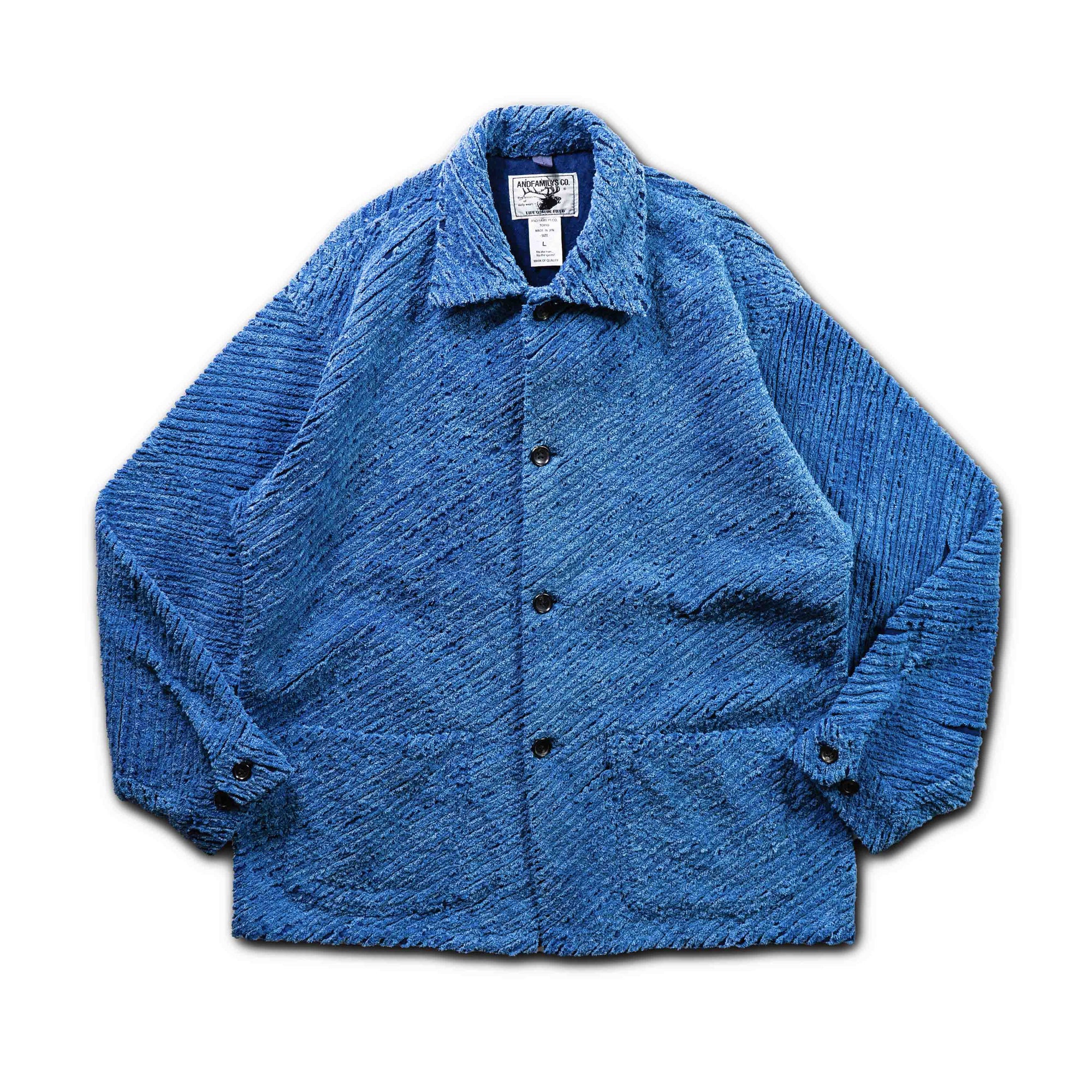 ANDFAMILYS]TRIPLE SHEETING JACKET/藍 – R&Co.