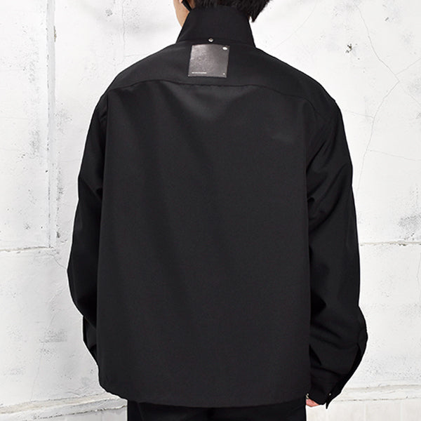 SYSTEM FULL ZIP SHIRT WOVEN/BLACK(OAMS603068) – R&Co.