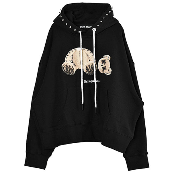 すぐ発送可能！ PA PUNK BEAR HOODY/BLACK(PMBF22-247