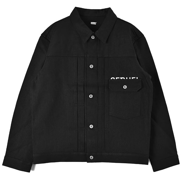 SEQUEL シークエル DENIM JACKET/BLACK FRAGMENT-