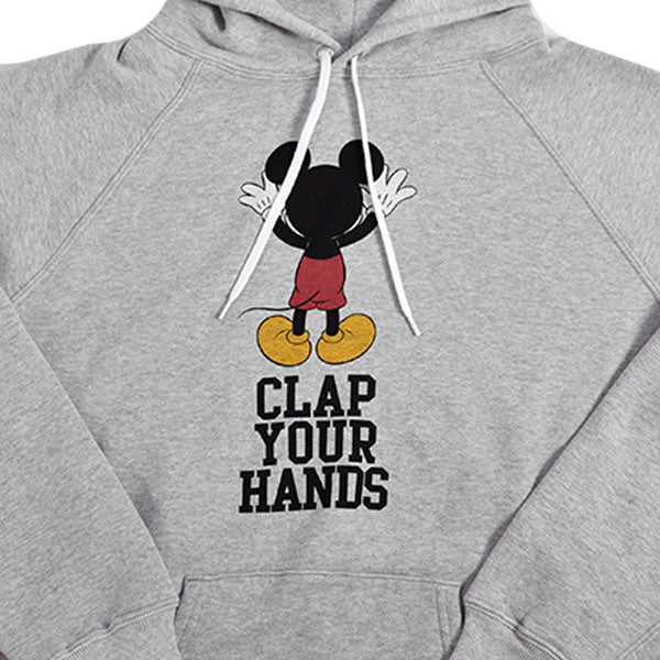 DISNEY × SD Clap Your Hands Hood Sweat/GRAY(SWOHB220) – R&Co.