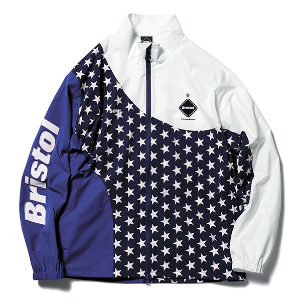 FCRB STAND COLLAR STAR JACKET-