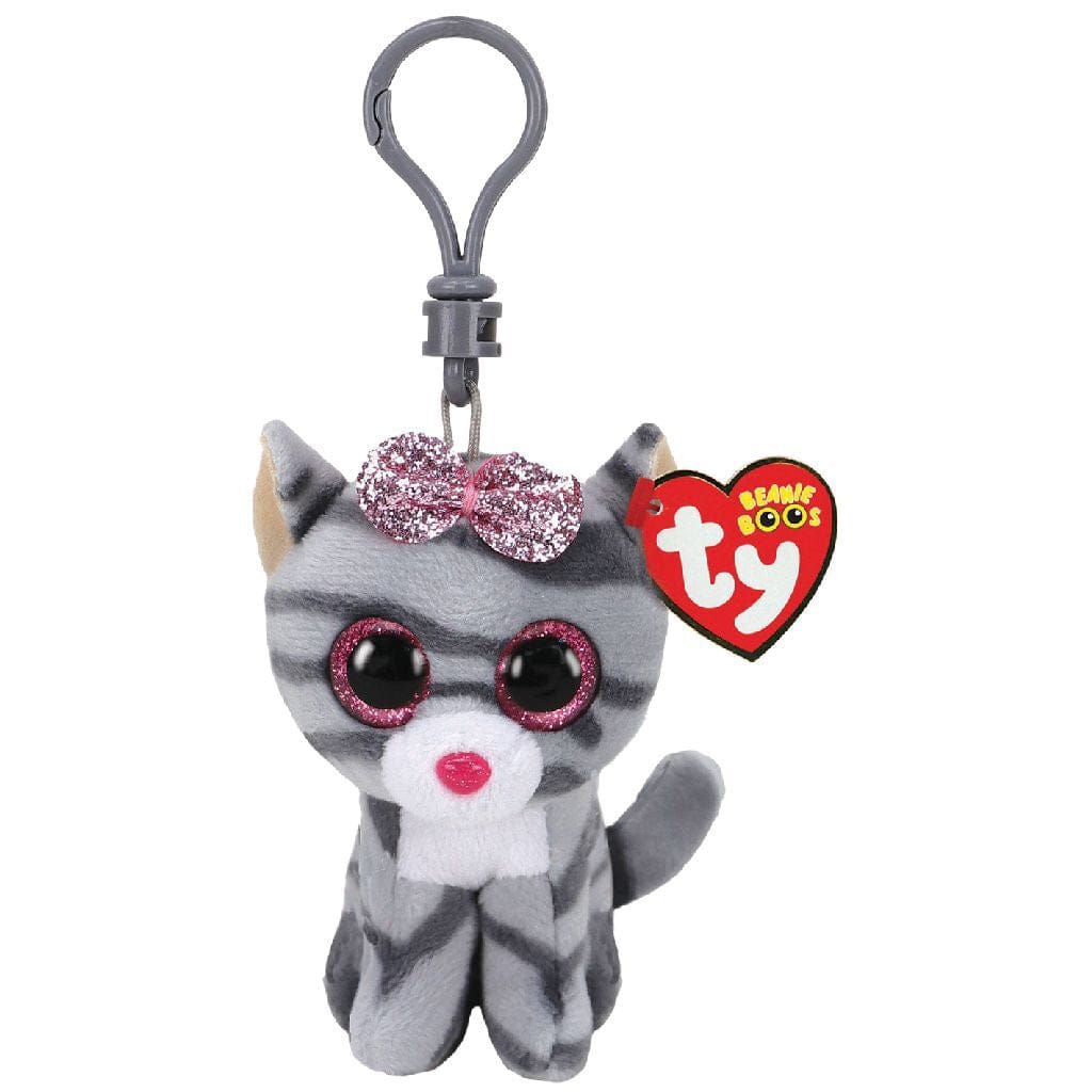 Arbitrage plotseling kwaadheid de vrije loop geven Ty Beanie Boos Clip Knuffel Kat Kiki 7 Cm - Smiley Toys