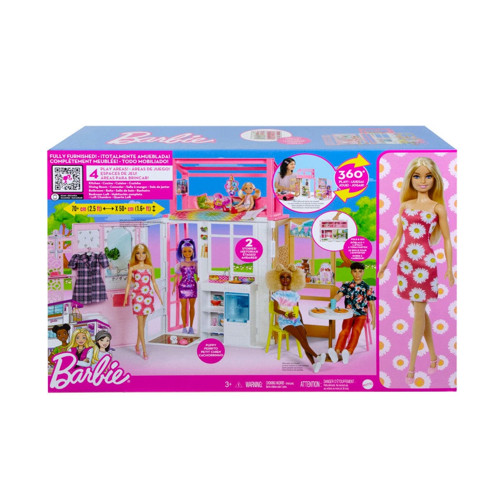 Nauwkeurig atleet Bang om te sterven Barbie Huis Met Pop - Smiley Toys