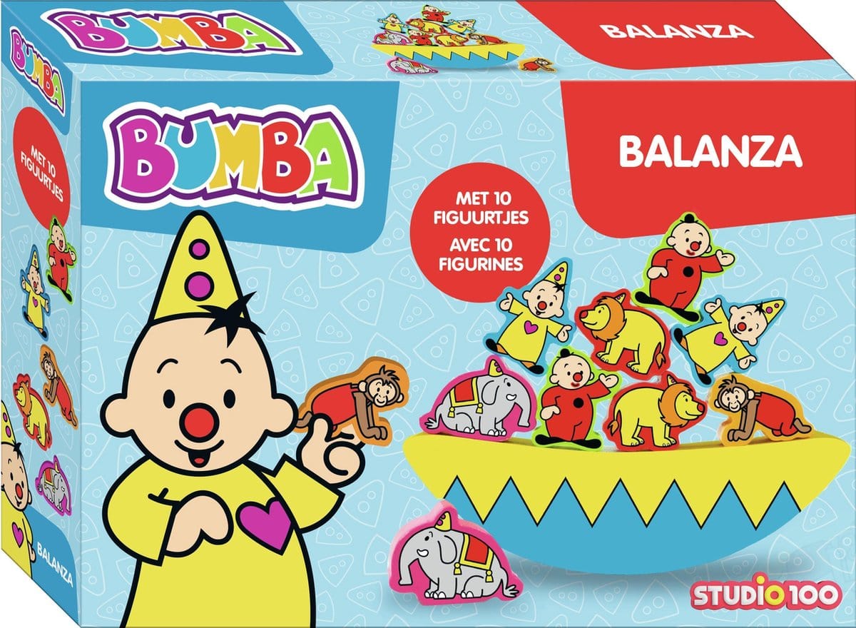 morgen markt Elektronisch BUMBA: SPEL: BALANZA, MET 10 FIGUURTJES - Smiley Toys