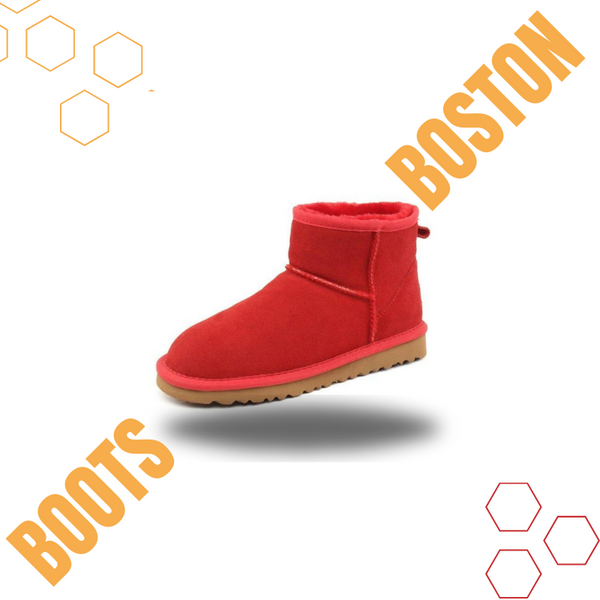 Comfy Boston Mini Designer Boots
