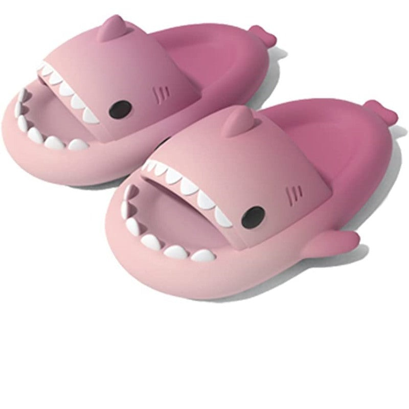 Cloudy Shark Slippers For Beach – Shark Cushion Slides