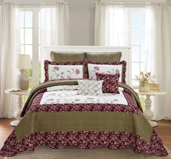 7 Piece Saigon Quilts Set