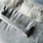 Jaquard Faux Fur Bedrest - 20" x 18" x 17"